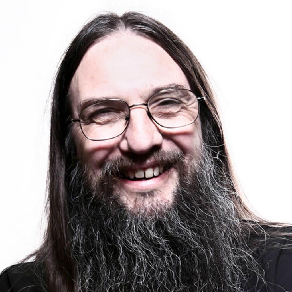 Photo of Patrick Buckland, co-founder of Stainless Games