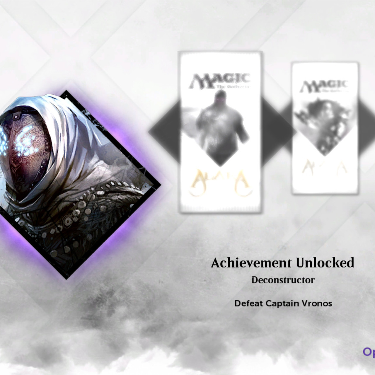 Image showing an Achievement Unlockerd Screen - the achievement is for Deconstructor - Defeat Captain Vronos